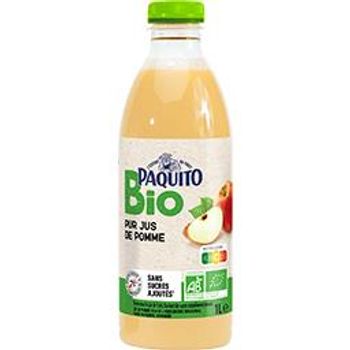 Comparez Pur jus pomme bio pet 1l