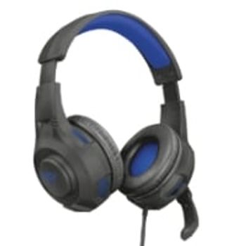 Comparez Trust Gxt 307b Ravu Gaming Headset For Ps4 Casque Avec Fil Arceau Jouer Noir, Bleu