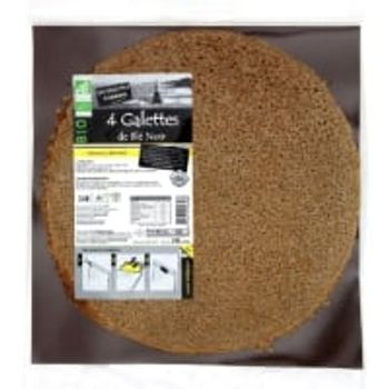 Comparez 4 galettes de blé noir bio