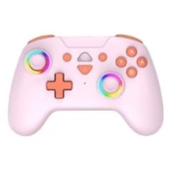 Comparez Manette sans fil LED RGB Sweety Pink pour Nintendo Switch SUBSONIC
