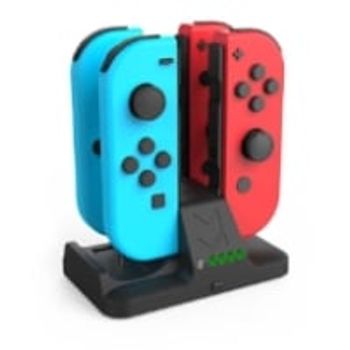 Comparez Subsonic - Chargeur Pour 4 Joy-cons Et Manette Pro Controller Nintendo Switch
