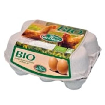 Comparez 6 Oeufs Bio élevés en plein air