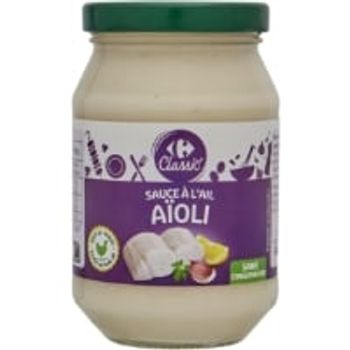 Sauce à l'ail Aïoli