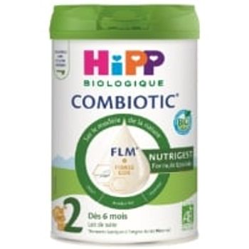 Comparez Lait bébé en poudre 2ème âge Dès 6 Mois Epaissi Nutrigest Combiotic HIPP BIOLOGIQUE