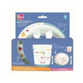 Comparez Coffret Vaisselle Micro-ondes Miam-miam Pour Bébé Tigex