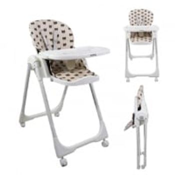 Comparez Chaise Haute Bébé Hauteur Réglable Pliable Mobiclinic Plateau Amovible Harnais De Contention Simba