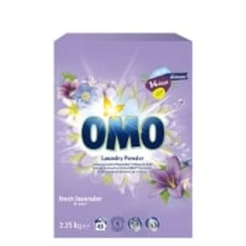 Comparez Lessive en poudre Lavande et Menthe OMO
