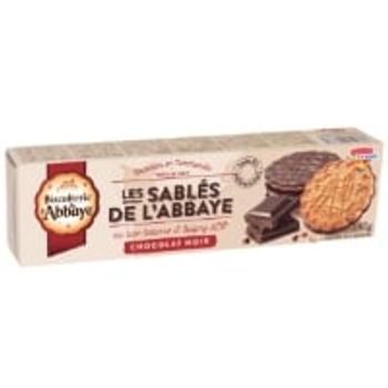 Comparez Les Sablés de l'Abbaye Chocolat noir