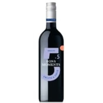 Comparez Vin Rouge Merlot Fruité et Epicé 5,5% BONS MOMENTS