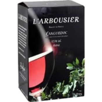 Comparez Vin rosé Languedoc L'Arbousier
