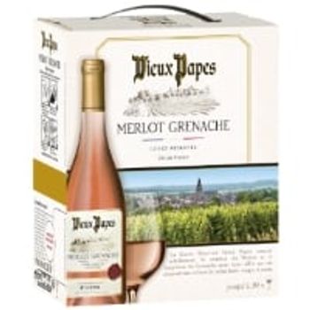 Comparez Vin Rosé Merlot Grenache VIEUX PAPES