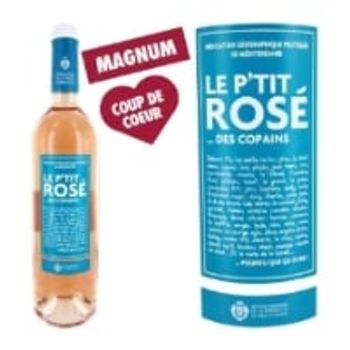 Comparez Magnum Le Ptit Rose Des Copains Igp Mediterranee - Vin Rose AUCUNE