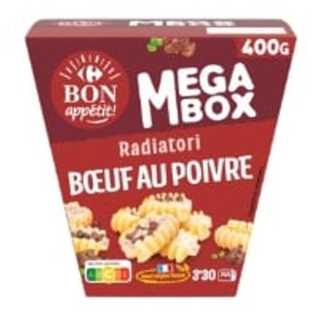 MEGABOX Radiatori BOEUF AU POIVRE